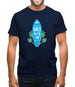 Girls Surf Too Mens T-Shirt