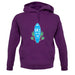 Girls Surf Too unisex hoodie