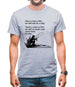 Fishing He'Ll Drink Beer All Day Mens T-Shirt