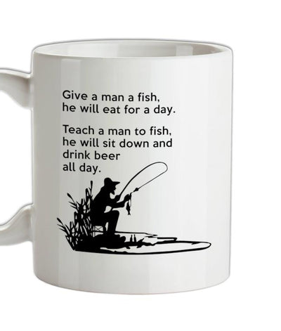 Fishing - He'll Be Gone For The Weekend Ceramic Mug