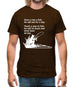 Fishing He'Ll Drink Beer All Day Mens T-Shirt