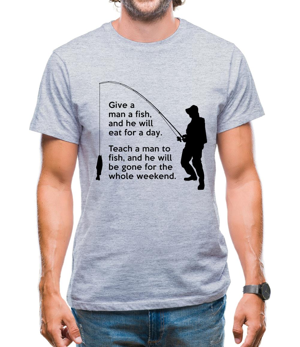 Fishing He'Ll Be Gone For The Weekend Mens T-Shirt