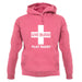 Give Blood Play Rugby unisex hoodie