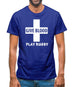 Give Blood Play Rugby Mens T-Shirt