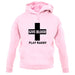 Give Blood Play Rugby unisex hoodie