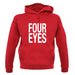 Four Eyes unisex hoodie