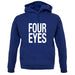 Four Eyes unisex hoodie
