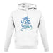 Just Go With The Flow unisex hoodie