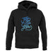 Just Go With The Flow Unisex Hoodie