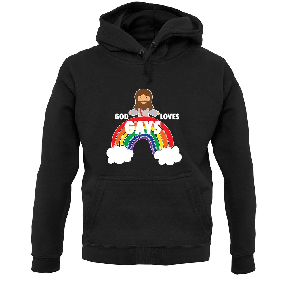 God Loves Gays Unisex Hoodie