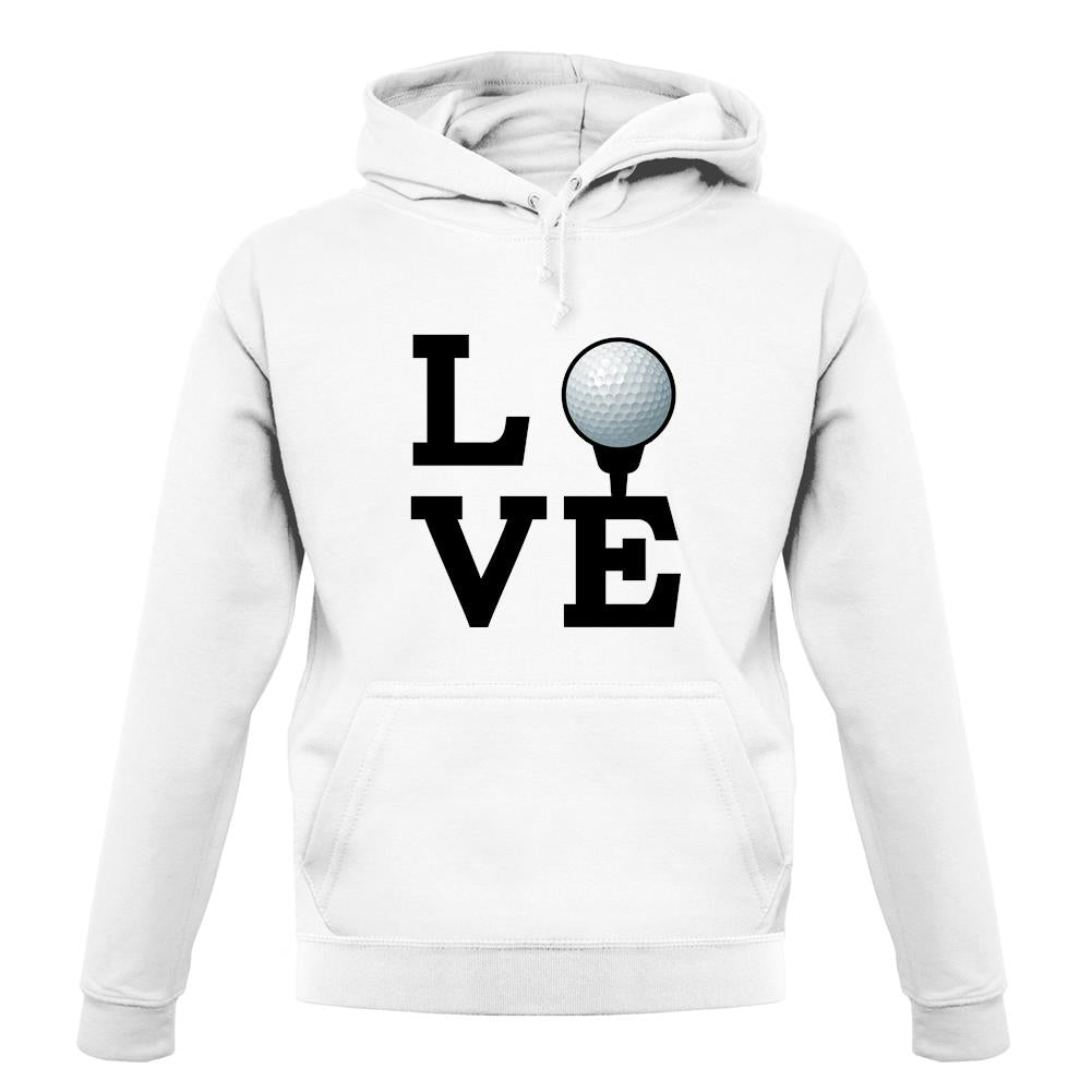 Love Golf unisex hoodie
