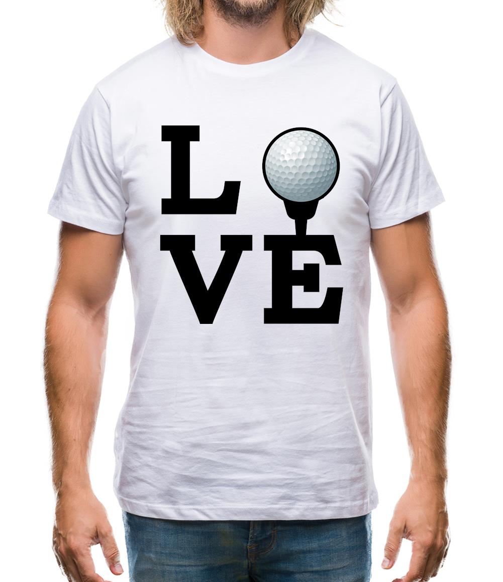 Love Golf Mens T-Shirt