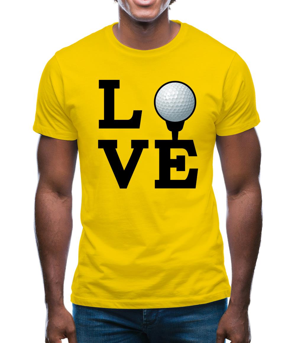 Love Golf Mens T-Shirt