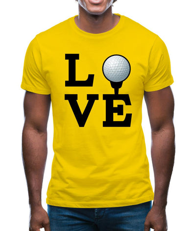 Love Golf Mens T-Shirt