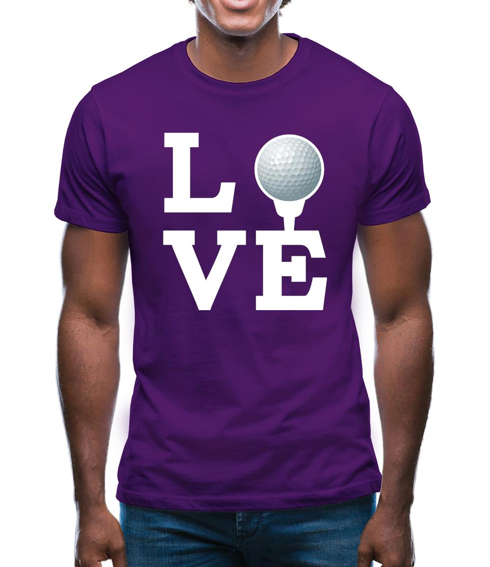 Love Golf Mens T-Shirt