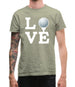 Love Golf Mens T-Shirt