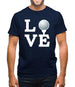 Love Golf Mens T-Shirt