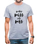 Goodbye Miss Hello Mrs Mens T-Shirt