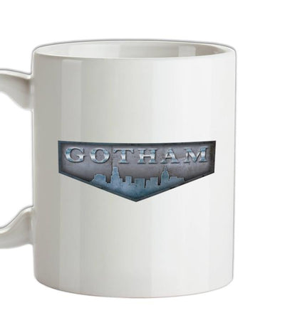 Gotham Cityscape Ceramic Mug