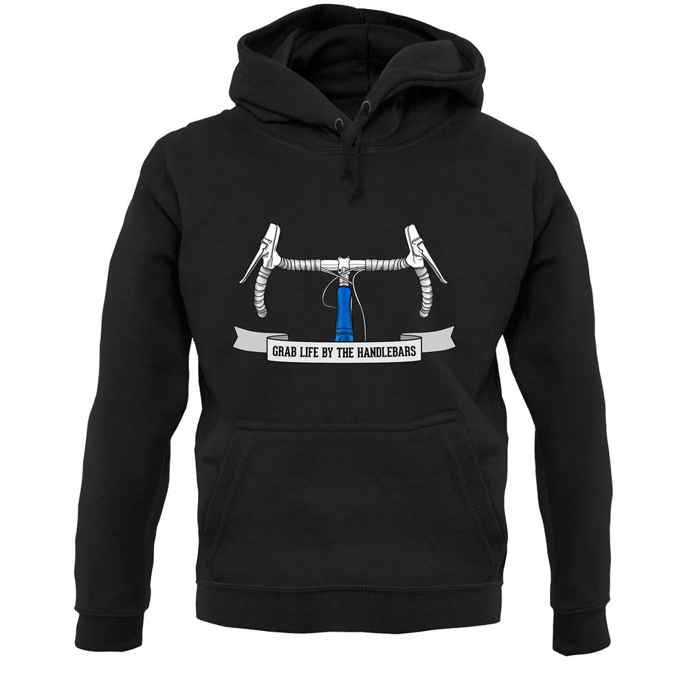 Grab Life By the Handle Bars (Cycling) Unisex Hoodie