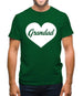 Heart Grandad Mens T-Shirt