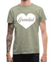 Heart Grandad Mens T-Shirt