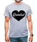 Heart Grandad Mens T-Shirt