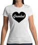 Heart Grandad Womens T-Shirt