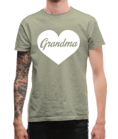 Heart Grandma Mens T-Shirt