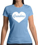 Heart Grandma Womens T-Shirt