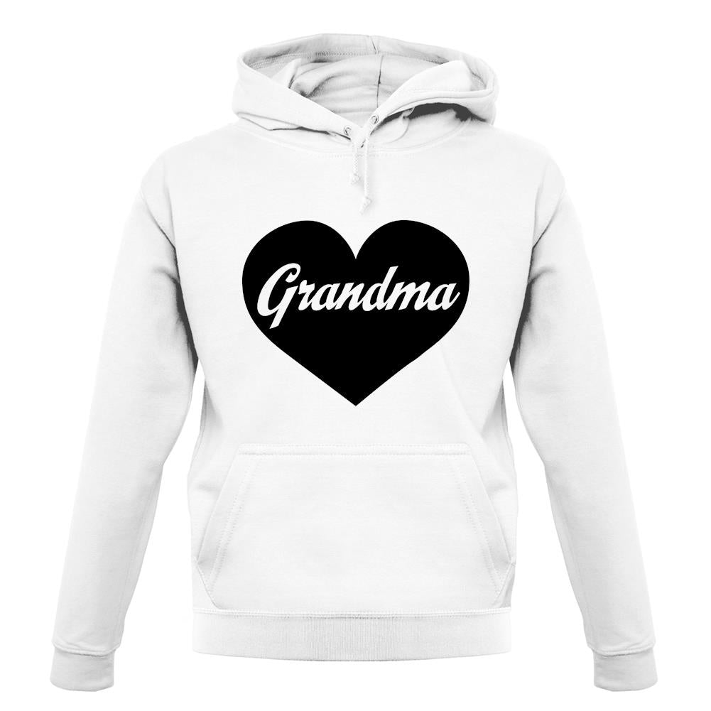 Heart Grandma unisex hoodie