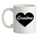 Heart Grandma Ceramic Mug