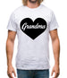 Heart Grandma Mens T-Shirt