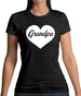 Heart Grandpa Womens T-Shirt