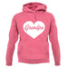 Heart Grandpa unisex hoodie