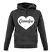 Heart Grandpa unisex hoodie