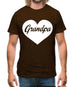 Heart Grandpa Mens T-Shirt