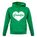 Heart Grandpa unisex hoodie