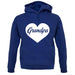 Heart Grandpa unisex hoodie