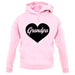 Heart Grandpa unisex hoodie