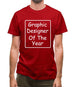 Graphic Designer Of The Year Mens T-Shirt