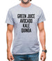 Green Juice Avocado Kale Mens T-Shirt