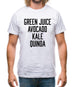 Green Juice Avocado Kale Mens T-Shirt