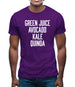 Green Juice Avocado Kale Mens T-Shirt