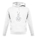 Spotty Bunny unisex hoodie