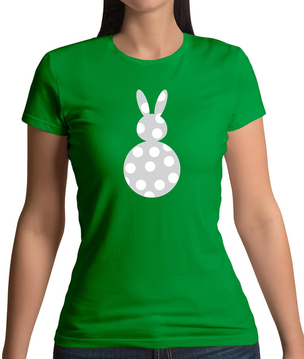 Spotty Bunny Womens T-Shirt