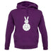 Spotty Bunny unisex hoodie