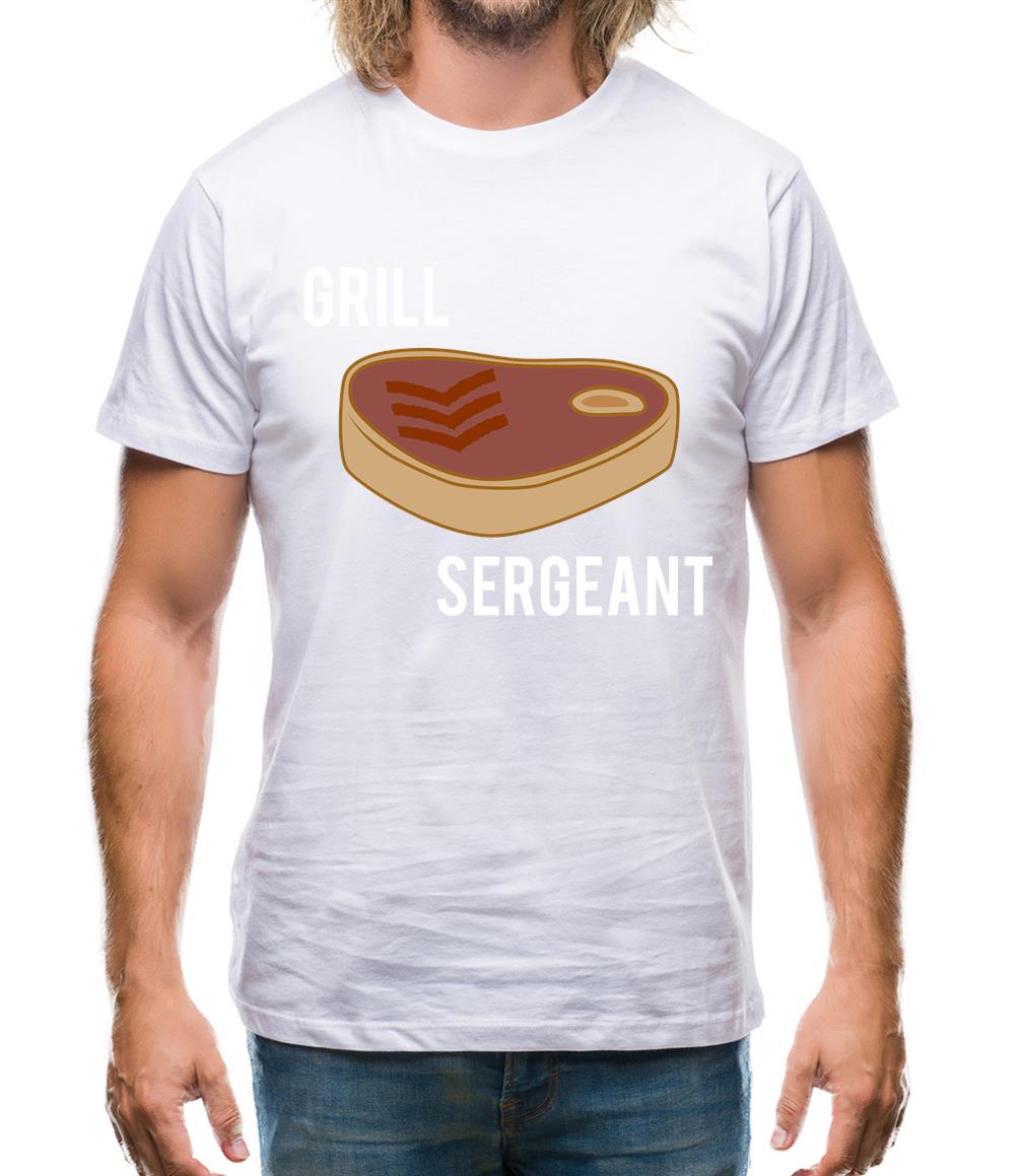 Grill Sergeant Mens T-Shirt