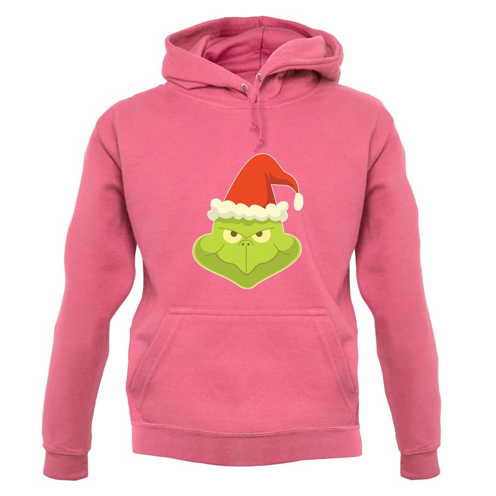 Grinch Face unisex hoodie