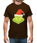 Grinch Face Mens T-Shirt